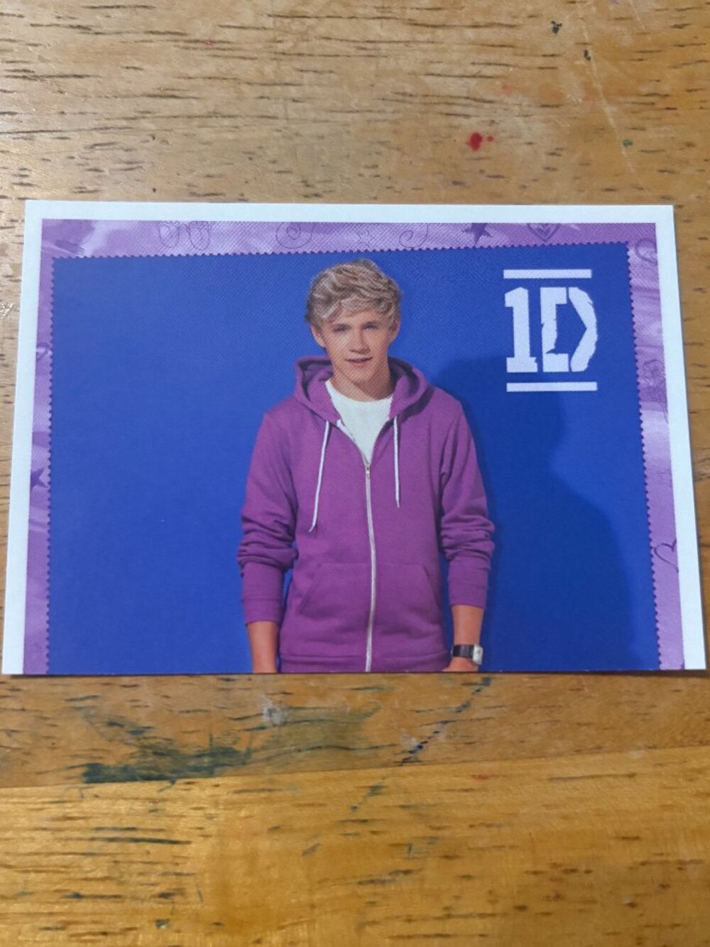 Official One Direction Sticker Book Sticker #56 by Panini